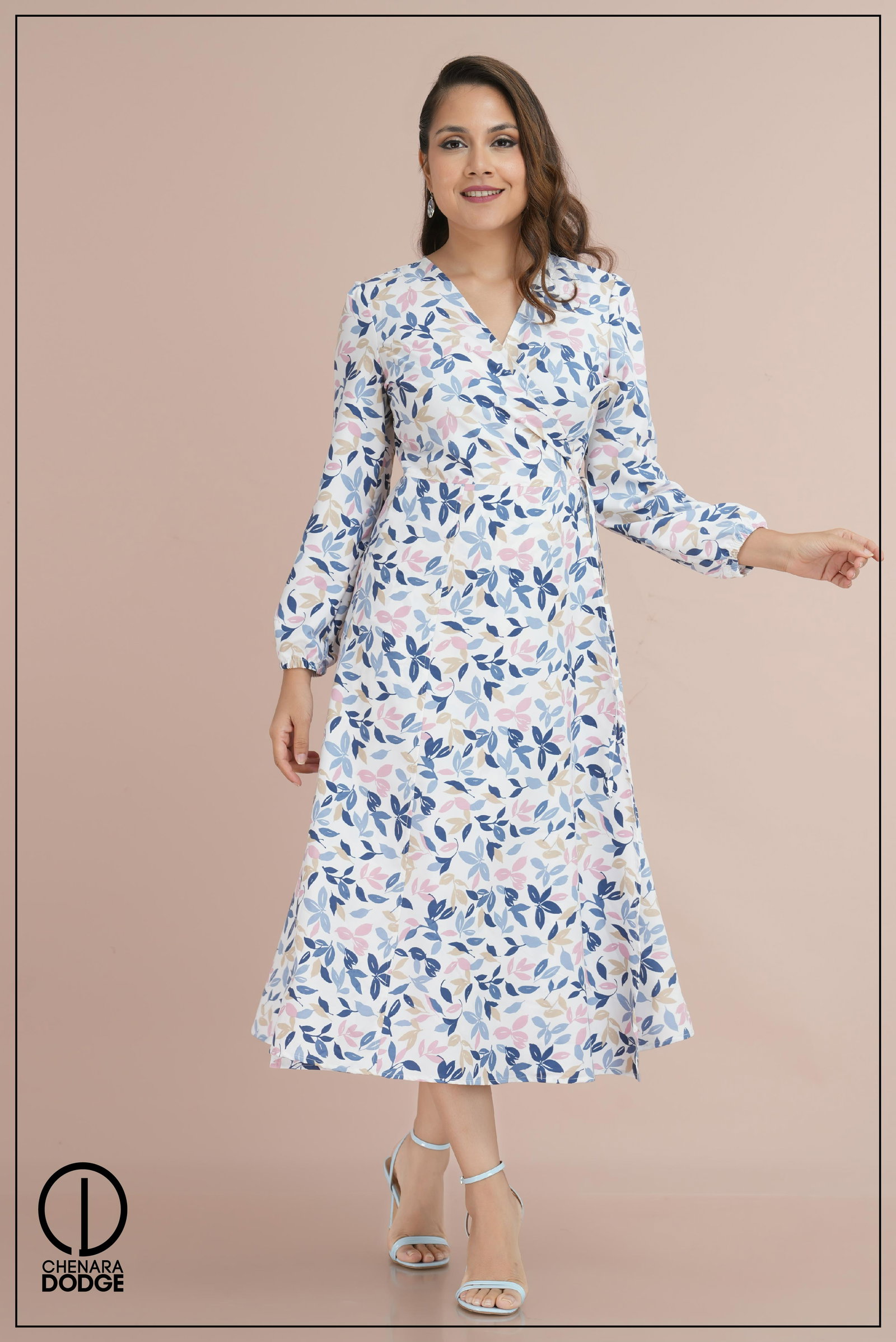 HANNAH WRAP AROUND MIDI DRESS hannah-wrap-around-midi-dress